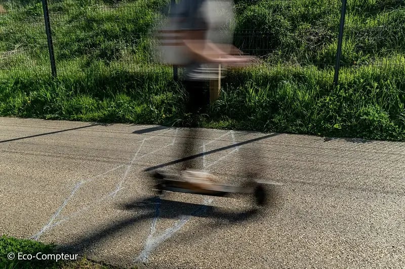 O MULTI também conta e classifica as scooters.