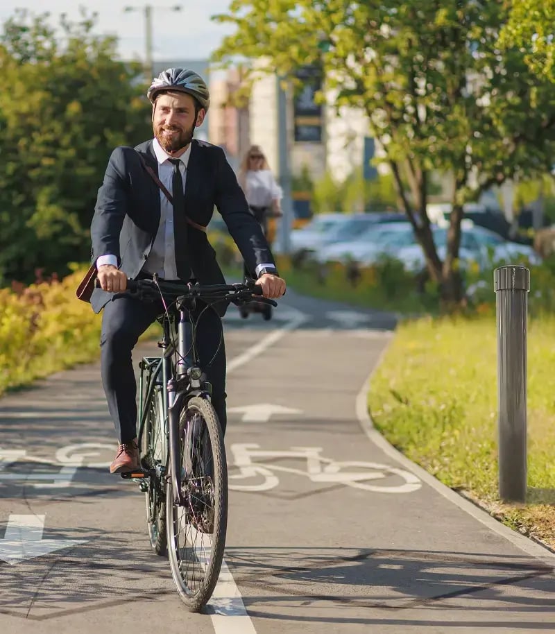 O Urban MULTI conta o número de peões, ciclistas e trotinetas que atravessam a mesma faixa de rodagem.