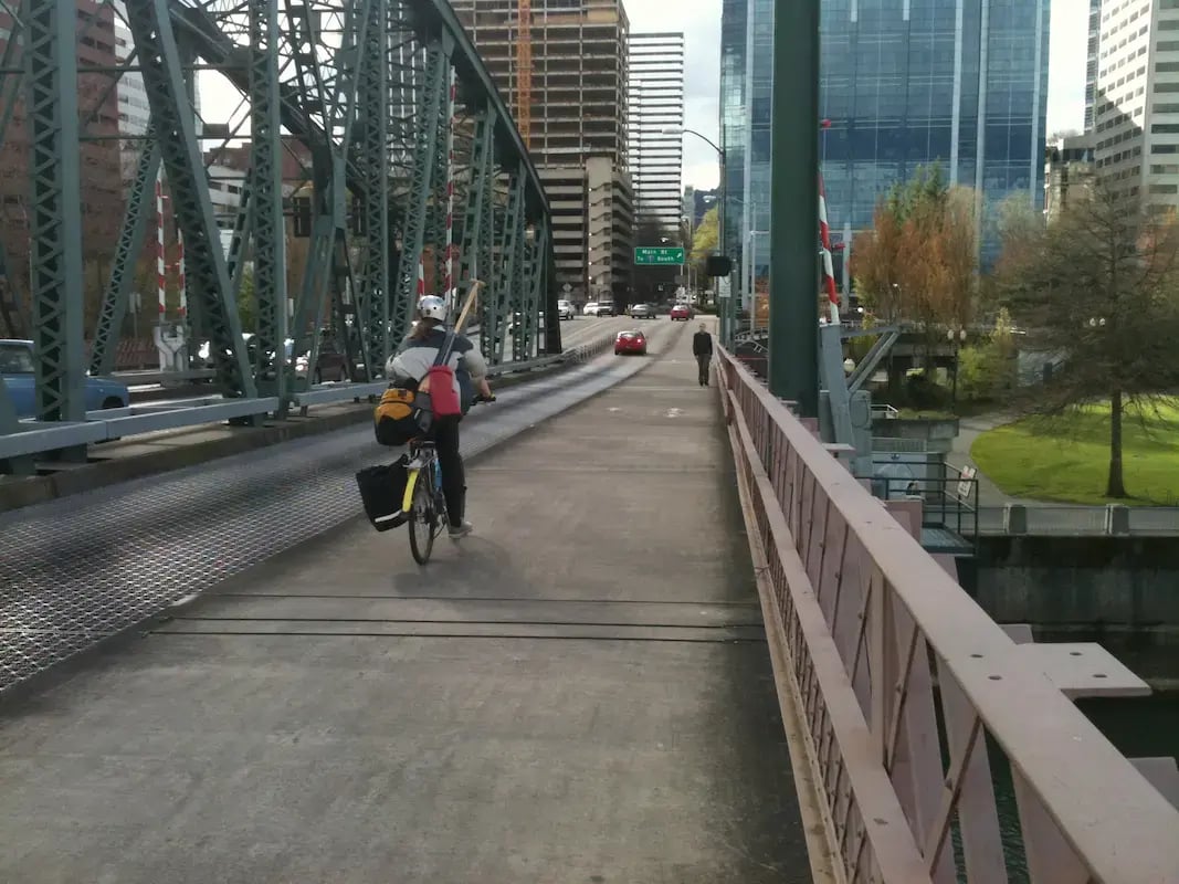 Identificar a percentagem de ciclistas na sua infraestrutura.